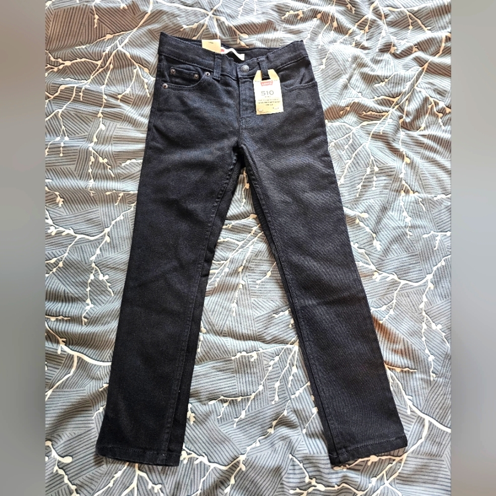 Levi's | NWT Boy's 510 Skinny Jeans, Black Size 7